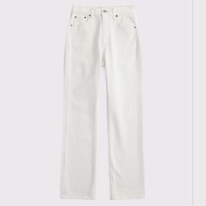 Abercrombie & Fitch Ankle Straight Ultra High Rise